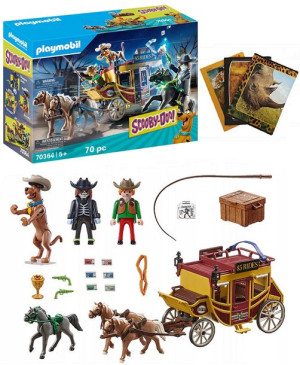 Playmobil 70364 Scooby-doo! Na Dzikim Zachodzie + Gratis Zeszyt