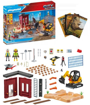 Playmobil 70443 Mała Koparka Z El. Konstrukcyjnym + Gratis Zeszyt
