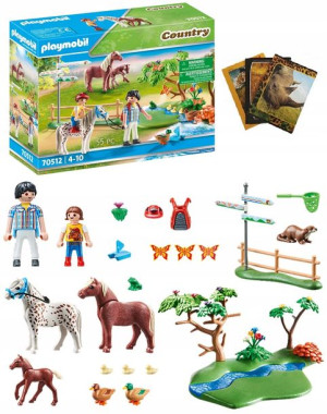 PLAYMOBIL 70512 COUNTRY Wycieczka z kucykiem + Gratis Zeszyt