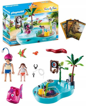 Playmobil 70610 Basen Z Armatką Wodną + Gratis Zeszyt