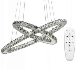 Lampa Sufitowa Wisząca Ring Led +pilot App418-cp