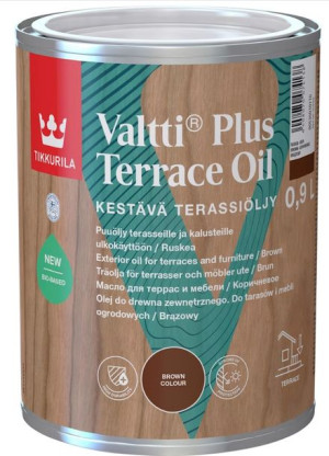 Tikkurila Valtti Plus Terrace 0,9l Olej Brąz