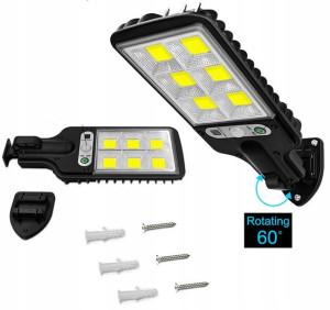 Lampa solarna uliczna 150W 5000lm czujnik ruchu
