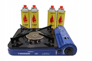 Kuchenka Ceramiczna Turystyczna Ts-264 + 4 Naboje