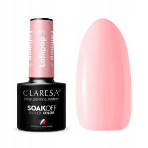 Claresa Lakier Hybrydowy Uv/led Lollipop 3 5ml