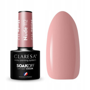 Claresa Lakier Hybrydowy Uv/led Nude 112 5ml