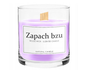 Bez - Sojowa Świeczka Zapachowa W Szkle