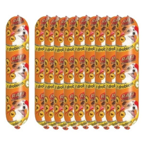 DOLINA NOTECI RAFI ZESTAW baton drobiowy dla psa 10 x 1kg
