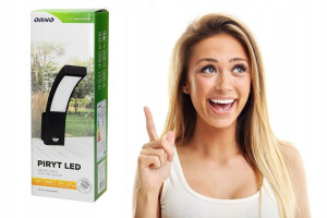 Lampa Ścienna Zewnętrzna Led Z Czujnikiem Ruchu
