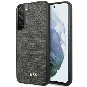 Etui Guess GUHCS23SG4GFGR Samsung Galaxy S23 szary/grey hardcase 4G Metal G