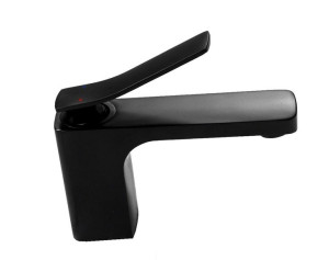 Bateria Umywalkowa Nowoczesna Sonic Black - Rea
