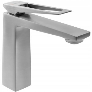 Bateria Umywalkowa Parker Nikiel Szczotkowany Rea
