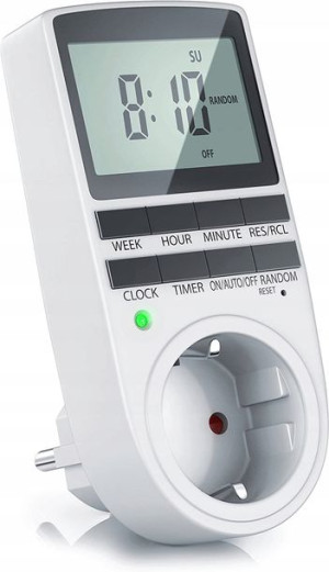 Programator Czasowy Timer Włącznik Wyłącznik Prądu