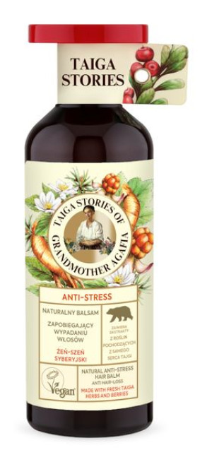 TAIGA STORIES Balsam do włosów przeciw wypadaniu z żeń-szeniem 500 ml