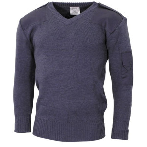 Brytyjski Sweter Wojskowy Wełniany S/82
