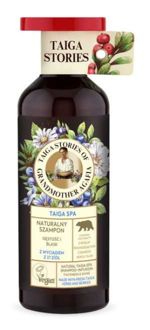 TAIGA STORIES Szampon do włosów z wyciągiem z 37 ziół 500 ml