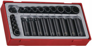Zestaw 24 nasadek udarowych Teng Tools TT9024