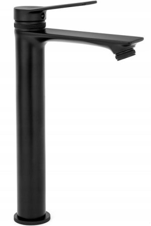 Bateria Umywalkowa Viral Czarna Black Wysoka - Rea