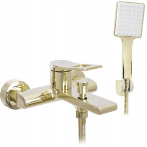 Bateria Wannowa SOUL GOLD Słuchawka Wąż Złota REA