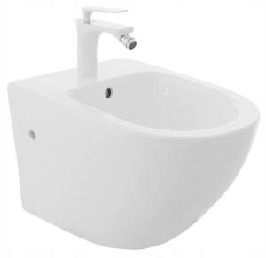 Bidet Podwieszany Śnieżnobiały Carlo Mini - Rea