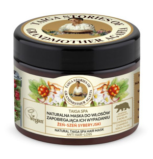 TAIGA STORIES Maska do włosów przeciw wypadaniu z żeń-szeniem 300 ml
