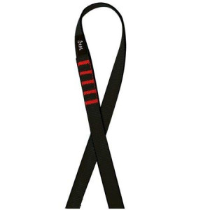 Pętla Beal 120 cm x 18 mm taśma płaska Black