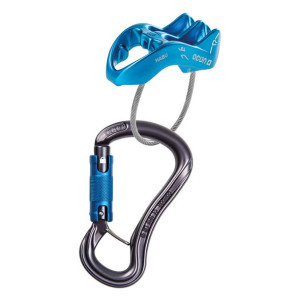 Zestaw asekuracyjny Condor Triplex + Habu - blue