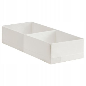 IKEA STUK pudełko z przegródkami 20x51x10 4430