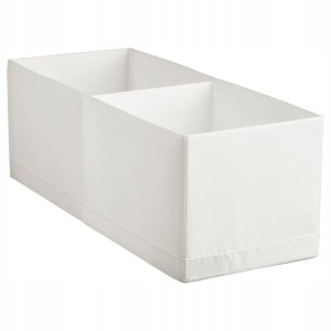 IKEA STUK pudełko z przegródkami 20x51x18 4434