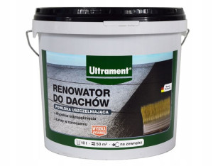 ULTRAMENT RENOWATOR DO DACHÓW konserwacja papy 10L