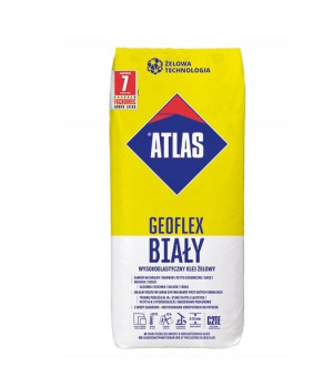 Atlas Klej Do Płytek Geoflex Biały 25kg