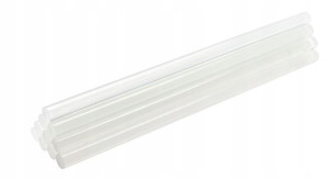 Hogert Wkłady Klejowe 250 Mm, Śr.11,2mm Białe
