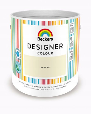 Farba Lateksowa Beckers Designer Banana 2,5 L