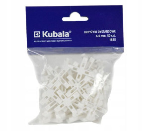 Kubala Krzyżyki Dystansowe 6,0mm 1858
