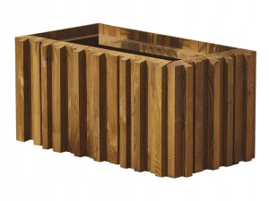 Sylva Drewno Donica Kwadratowa Klepki 58x110x53cm