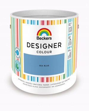 Farba Lateksowa Beckers Designer Sea Blue 2,5 L