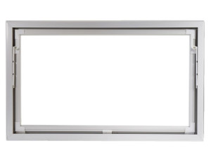 Aco Okno Gospodarcze Uchylne 100 X 60 Białe Pvc