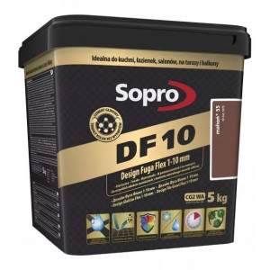 Sopro Fuga Df10 5kg 1-10mm Mahoń 55