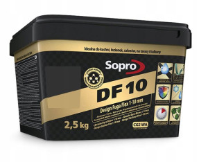 Sopro Fuga Df10 2,5kg 1-10mm Szary Naturalny