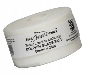 Taśma Szklana Fizelina Blue Dolphin 50mmx25m