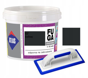 Atlas Fuga Epoksydowa 1-10mm Grafit 037 5kg + Paca