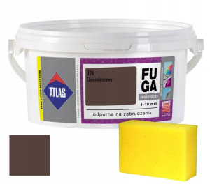 Atlas Fuga Epoksydowa 1-10mm C. Brąz 024 2kg+gąbka