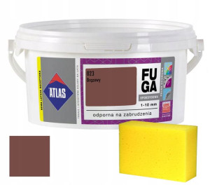 Atlas Fuga Epoksydowa 1-10mm Brąz 023 2kg +gąbka