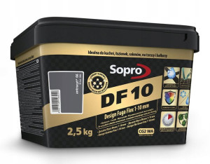 Sopro Fuga Df10 2,5kg 1-10mm Bazalt 64
