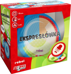 EKSPRESŁÓWKA gra planszowa słowna szybka imprezowa