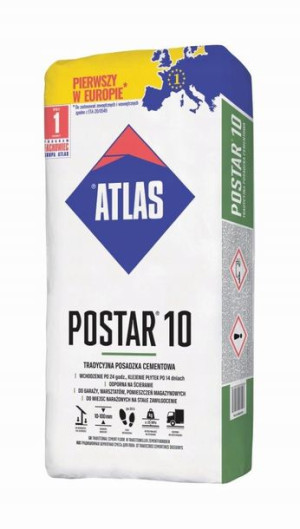 Atlas Posadzka Cementowa Postar 10 25kg
