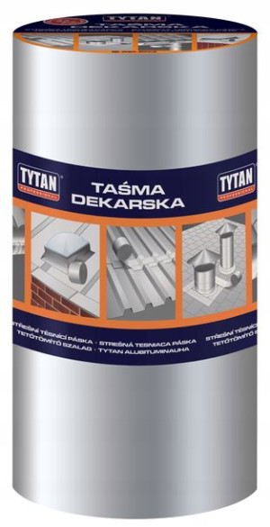 Tytan Taśma Dekarska Aluminium 20cmx10m