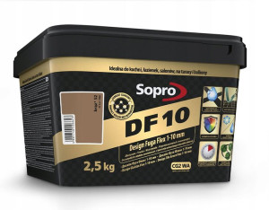 Sopro Df10 2,5kg Zaprawa Fugowa 1-10mm Brązowa