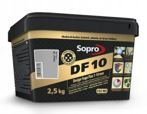 Sopro Df10 2,5kg Zaprawa Fugowa 1-10mm Szara