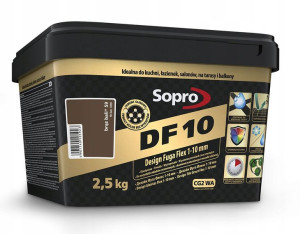 Sopro Df10 2,5kg Zaprawa Fugowa 1-10mm Brąz Bali